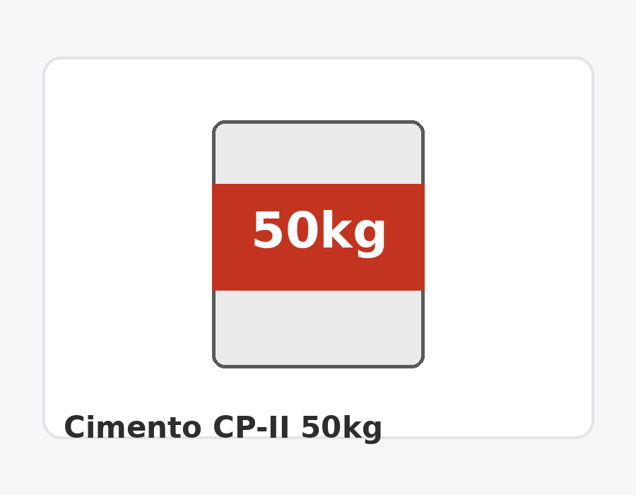 Cimento CP-II 50kg