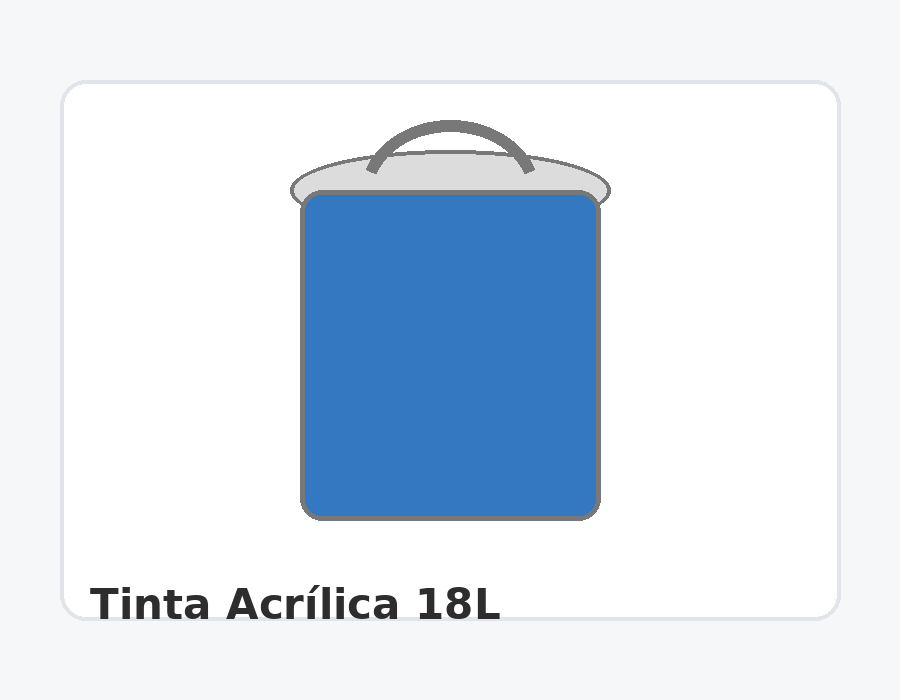 Tinta Acrílica 18L